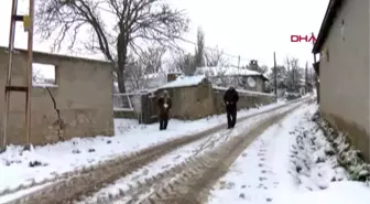 Edirne'de kar yağışı