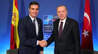 Erdoğan, İspanya Başbakanı Pedro Sanchez'i kabul etti