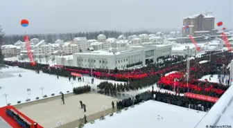 Kuzey Kore'nin 'sosyalist örnek kenti' törenle açıldı