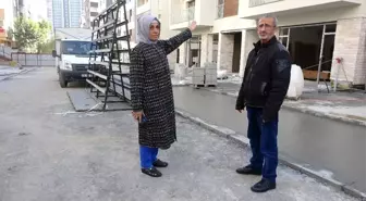 (Özel) Kartal'da çöken binada kızını kaybeden Güler Yılmaz, 301 gün sonra aynı yerde