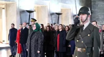 Bakan Selçuk Anıtkabir'de