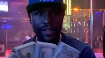 Floyd Mayweather gece kulübünde dansçılara 100 bin dolar dağıttı