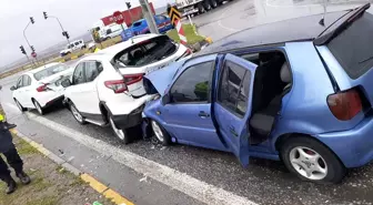 Kahramanmaraş'ta zincirleme trafik kazası: 5 yaralı