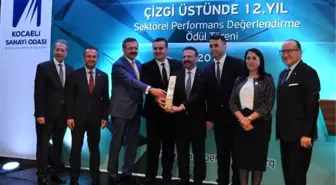 Kocaeli Sanayi Odası Sektörel Performans Ödülleri sahiplerini buldu