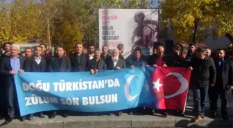 Adıyaman'da STK'lardan Doğu Türkistan'da ki zulme tepki