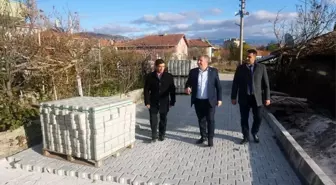 Osmancık'ta cadde ve sokaklara parke döşeniyor