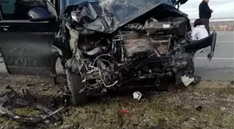 Burdur'da trafik kazası: 1 ölü, 4 yaralı