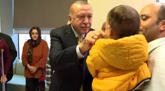 Cumhurbaşkanı Erdoğan, hasta ziyaretlerinde bulundu