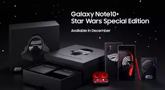 Samsung Galaxy Note10+ Star Wars Special Edition Türkiye İçin Hazır