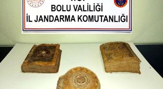 Bolu'da tarihi 3 Tevrat ele geçirildi