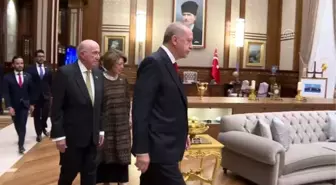 Cumhurbaşkanı Erdoğan, Meksika Büyükelçisi Hernandez ve eşi Mediha Hernandez Osmanoğlu'nu kabul etti