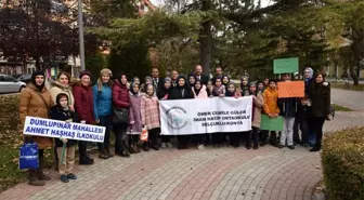 Nene Hatun Parkı'na öğrenci eli değdi