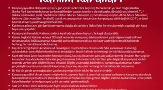SANKO Park'tan 5 yıldızlı yılbaşı kampanyası