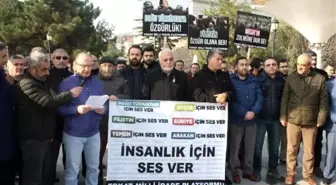 Tokat Milli İrade Platformu'ndan protesto