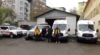 Muş 112 Acil Servis ekipleri kışa hazır