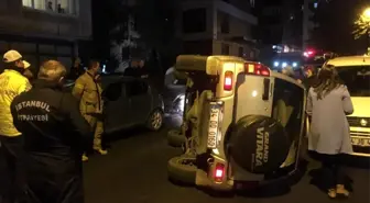 Yer: İstanbul! Eşinin park etmesini beğenmedi, lüks cipi devirdi