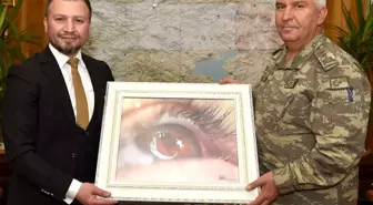 AA Erzurum Bölge Müdürü Bekar'dan 9. Kolordu Komutanlığına ziyaret