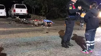Alanya'da 2 motosiklet kafa kafaya çarpıştı: 1 ölü