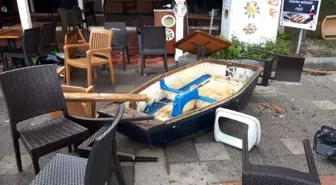 Bodrum'u vuran hortumun yeni görüntüsü ortaya çıktı