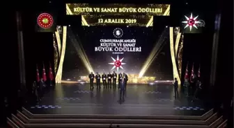 Cumhurbaşkanlığı Kültür Sanat Büyük Ödülleri verildi