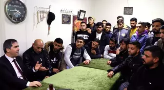 Edirne Emniyet Müdürü Ali Kemal Kurt, kahvehanede 'uyuşturucunun zararlarını' anlattı Açıklaması