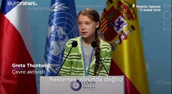 Genç çevreci Greta Thunberg'den dünya liderlerine sahte reklam suçlaması