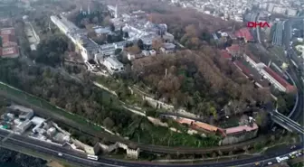 İstanbul topkapı sarayı'na istinat duvarlı önlem