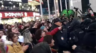 'Las Tesis' protestosuna Ankara'da polis engeli