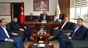 Nizip Belediye Başkanı Sarı'dan Orman Bölge Müdürü Çiçek'e ziyaret