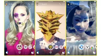 Akıllı Gözlük Uyumlu Yeni Nesil Snapchat AR Filtreleri