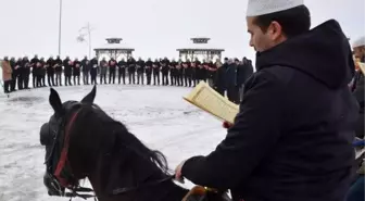 Erzurum'da atlı hafızlar, 487'nci 'Binbir Hatim' geleneğini başlattı