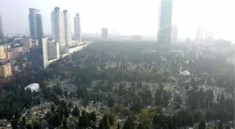 (havadan fotoğraflarla) İSTANBUL'DA MEZAR YERLERİNE ZAM