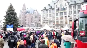 Hollanda'da çiftçilerden hükümetin tarım politikasına protesto