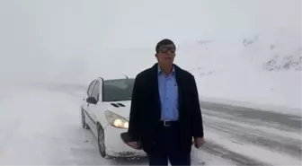 Erzurum'da sis ulaşımı aksatıyor