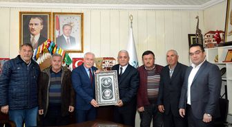 Güdül MHP yönetiminden belediyeye ziyaret