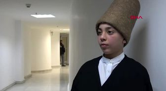 Konya 13 yaşındaki yusuf, 7 yıldır sema dönüyor