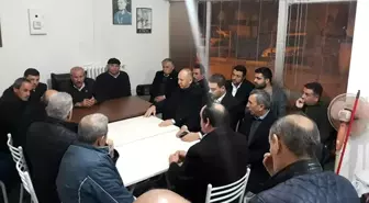 MHP İlçe Başkanı Erdoğan Orhan'dan Muhtarlar Derneğine ziyaret