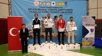 Adana eskrimcilere ev sahipliği yaptı
