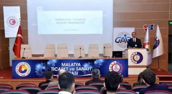 Dış ticaret bilgilendirme semineri düzenlendi