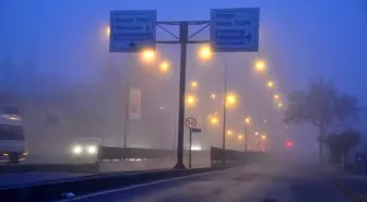 Kahramanmaraş'ta yoğun sis etkili oluyor