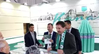 'Konya tanıtım günleri' standına büyük ilgi