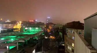 Başkent sokaklarında yoğun sis