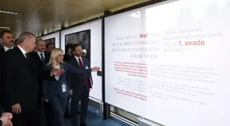 Cumhurbaşkanı Erdoğan,'Hayat Devam Ediyor, Sanat Devam Ediyor' sergisini gezdi