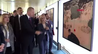 Erdoğan, isviçre'de 'hayat devam ediyor, sanat devam ediyor' başlıklı sergiyi ziyaret etti