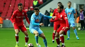 Ziraat Türkiye Kupası: Samsunspor: 0 - Çaykur Rizespor: 0 (İlk yarı)