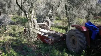 Freni boşalan traktörden atladı, ağır yaralandı