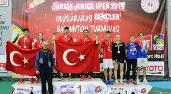 Uluslararası Gençler Badminton Turnuvası sona erdi