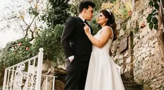 Ani bir kararla nikah masasına oturan Hanife Gürdal'ın göğüs dekoltesi tepki çekti