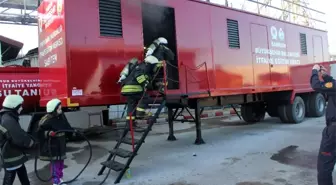 Samsun itfaiyesinden kadın itfaiyeci adaylarına nefes kesen eğitim