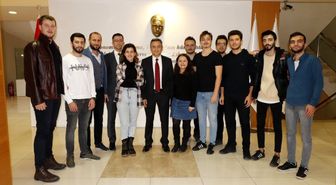 TÜRKSAT Genel Müdürü Cenk Şen'den BAKKA'ya ziyaret